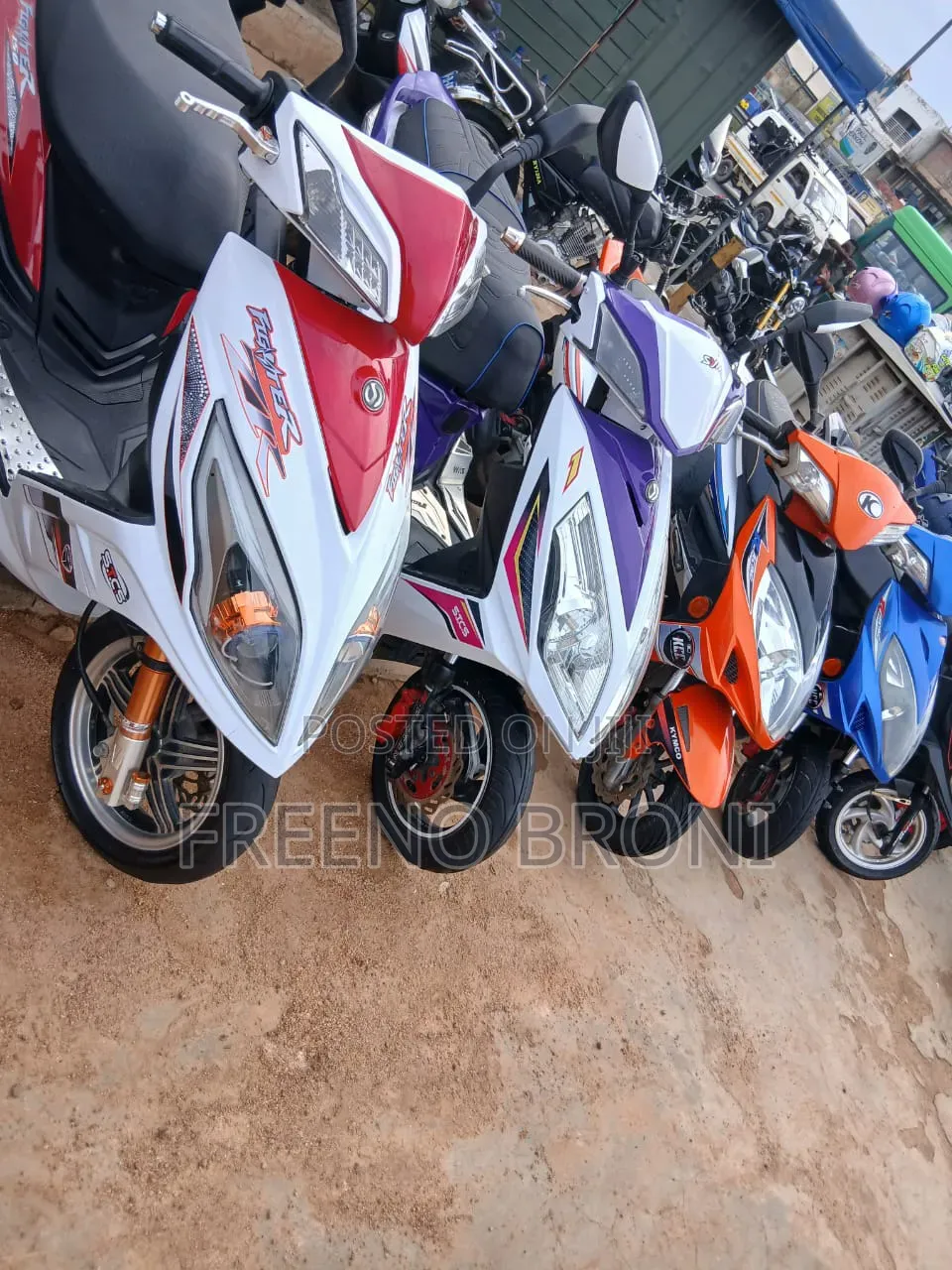 Motorcycle 2015 White