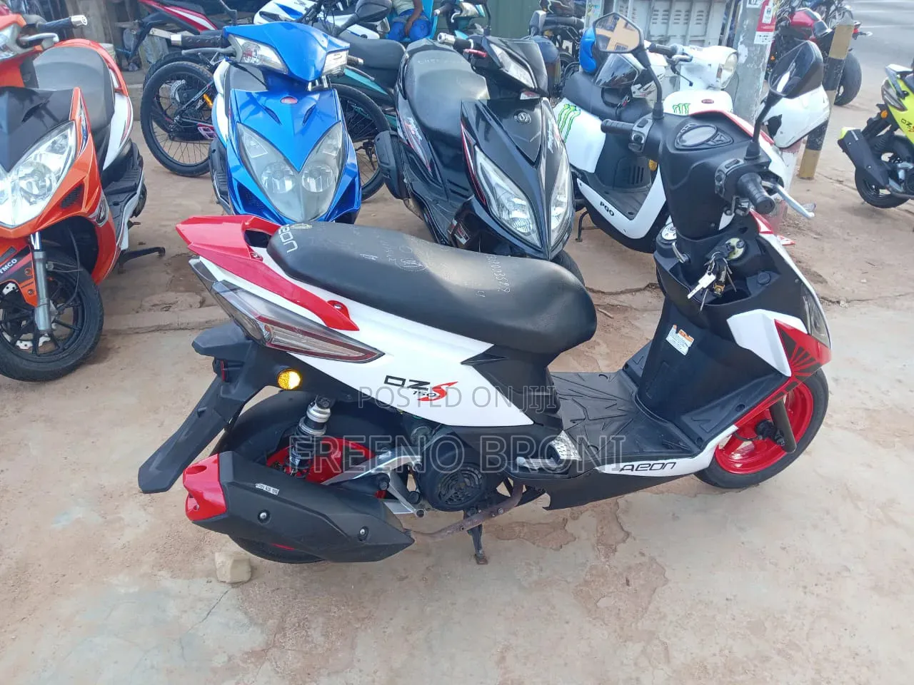 Motorcycle 2015 White