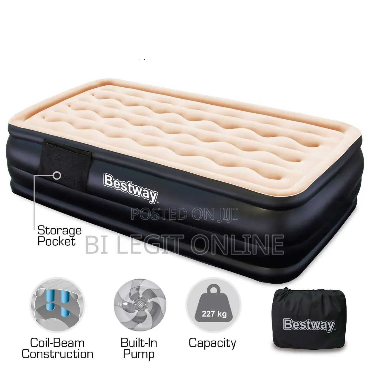 Bestway Single Size Air Bed Mattress