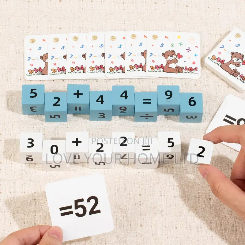 Kids Number Alphabet Jigsaw Puzzle
