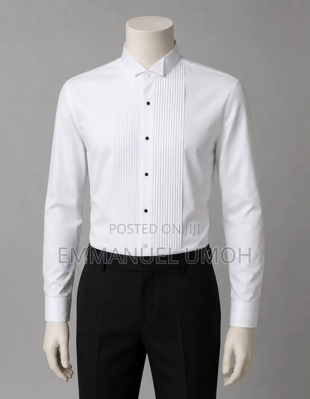 Classic Tuxedo White Shirt