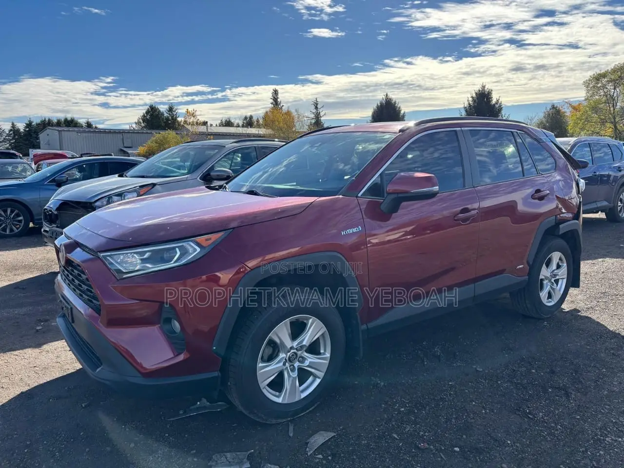 Toyota RAV4 XLE AWD 2020 Red