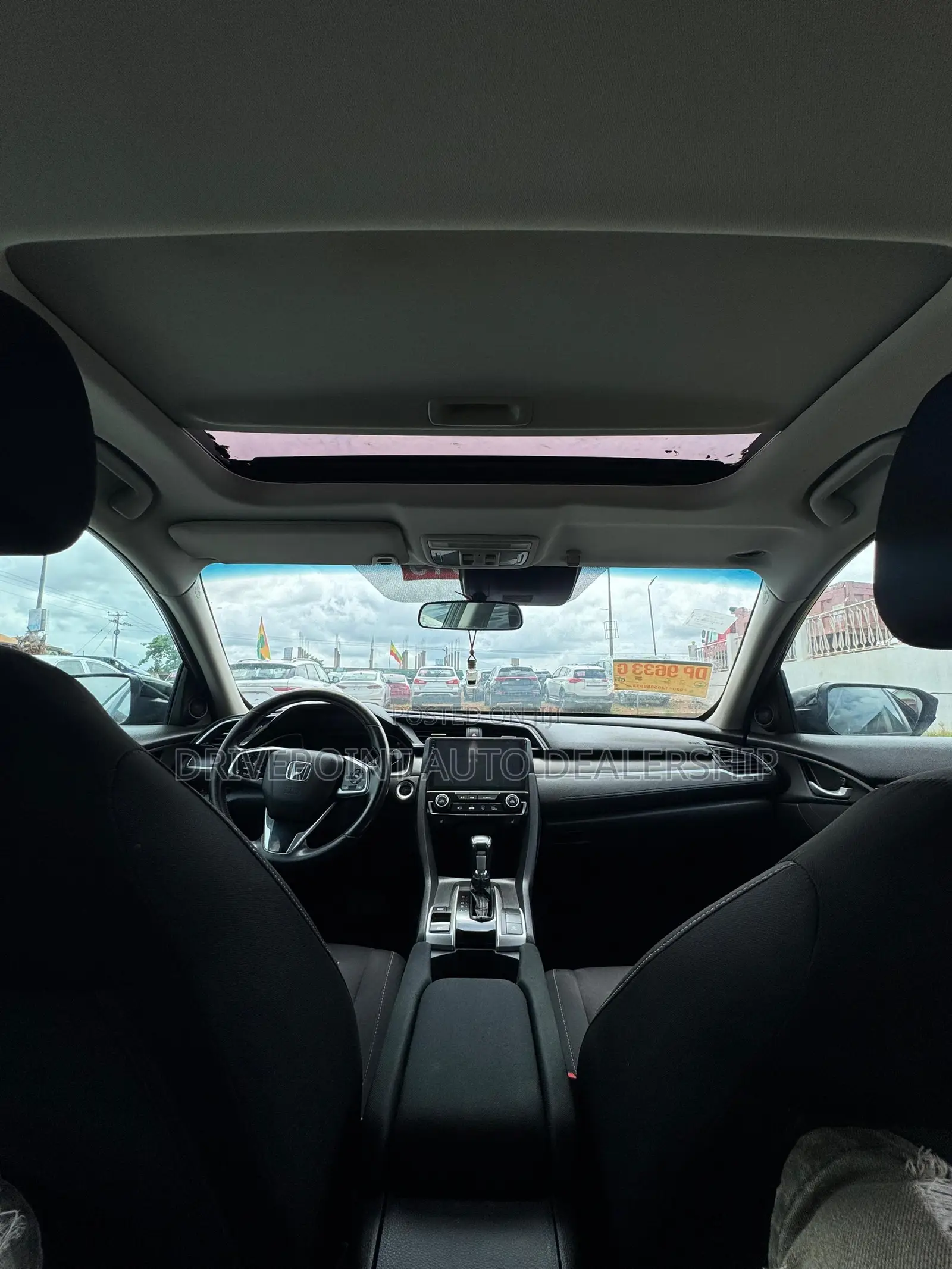 Honda Civic EX Sedan 2019 Black