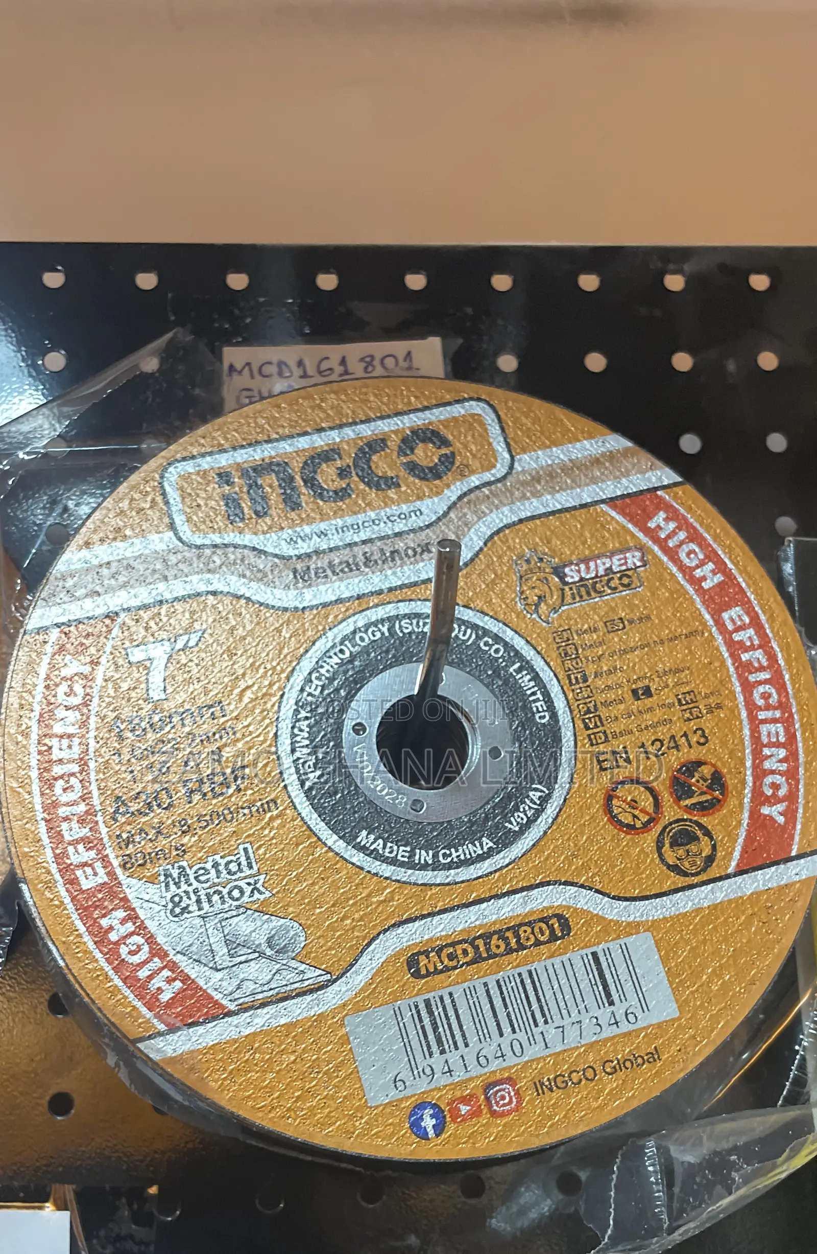 Abrasive Metal Cutting - Mcd161801