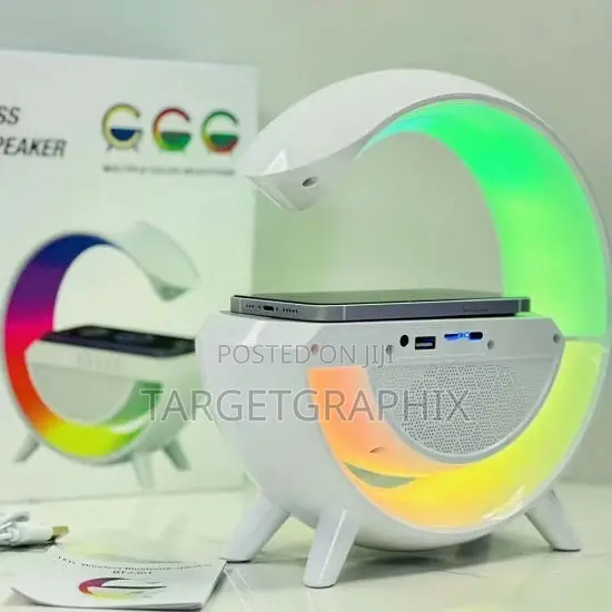 RGB Wireless Led Phone Charger Bluetooth Speaker