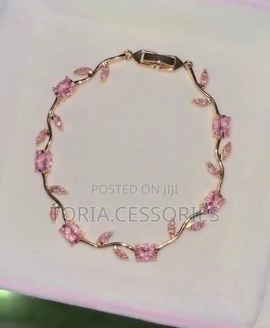Floral Crystal Bracelet