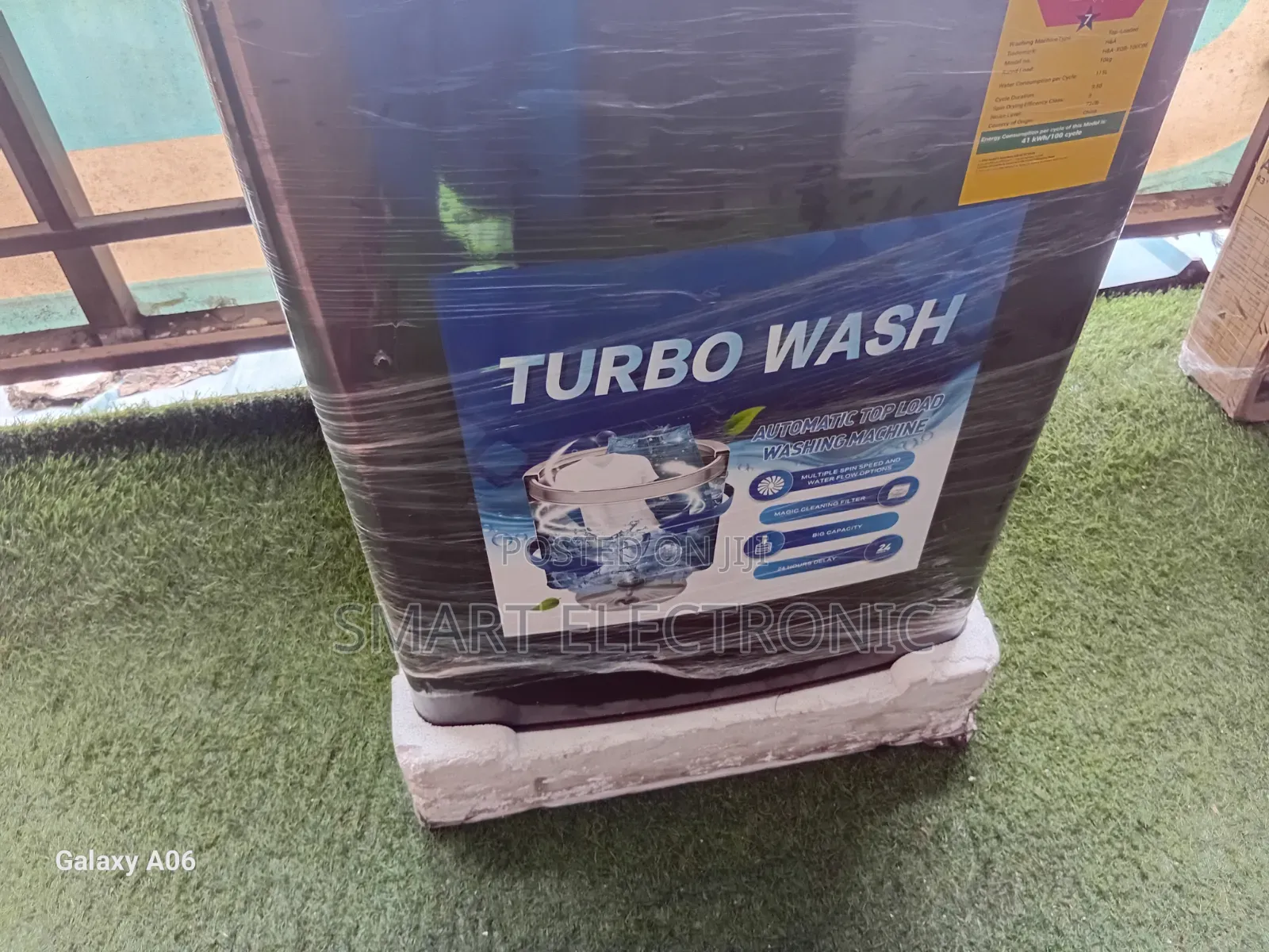 Turbo Wash Fast Spin Automatic Washer