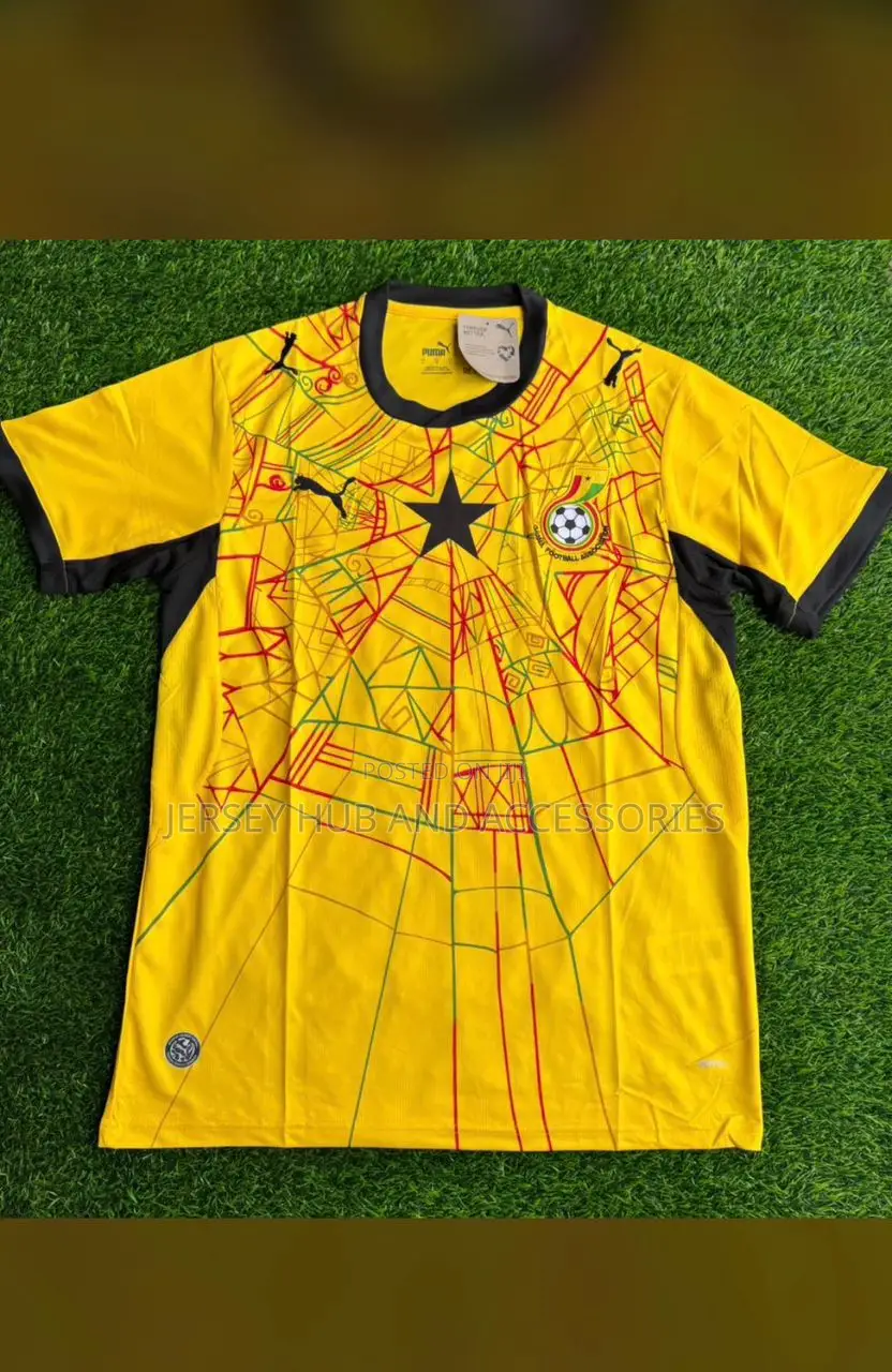 Official World Cup Ghana Jerseys Authentic