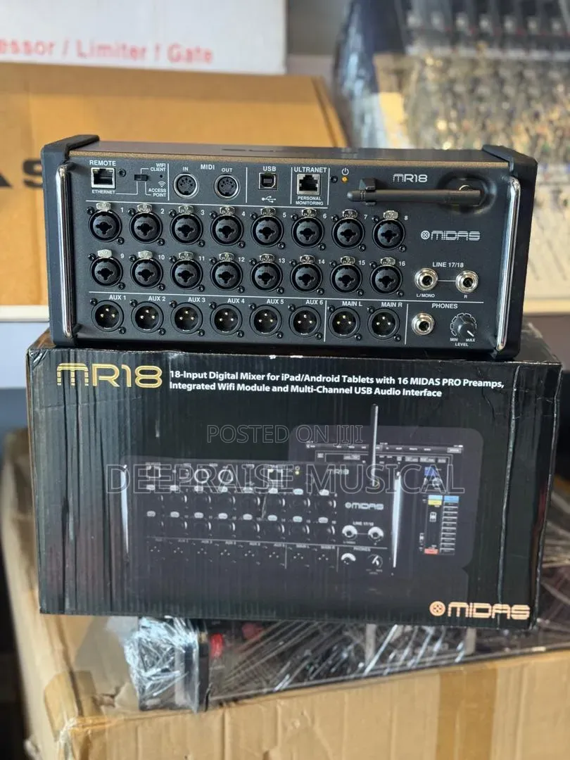 Midas Mr18 Digital Mixer
