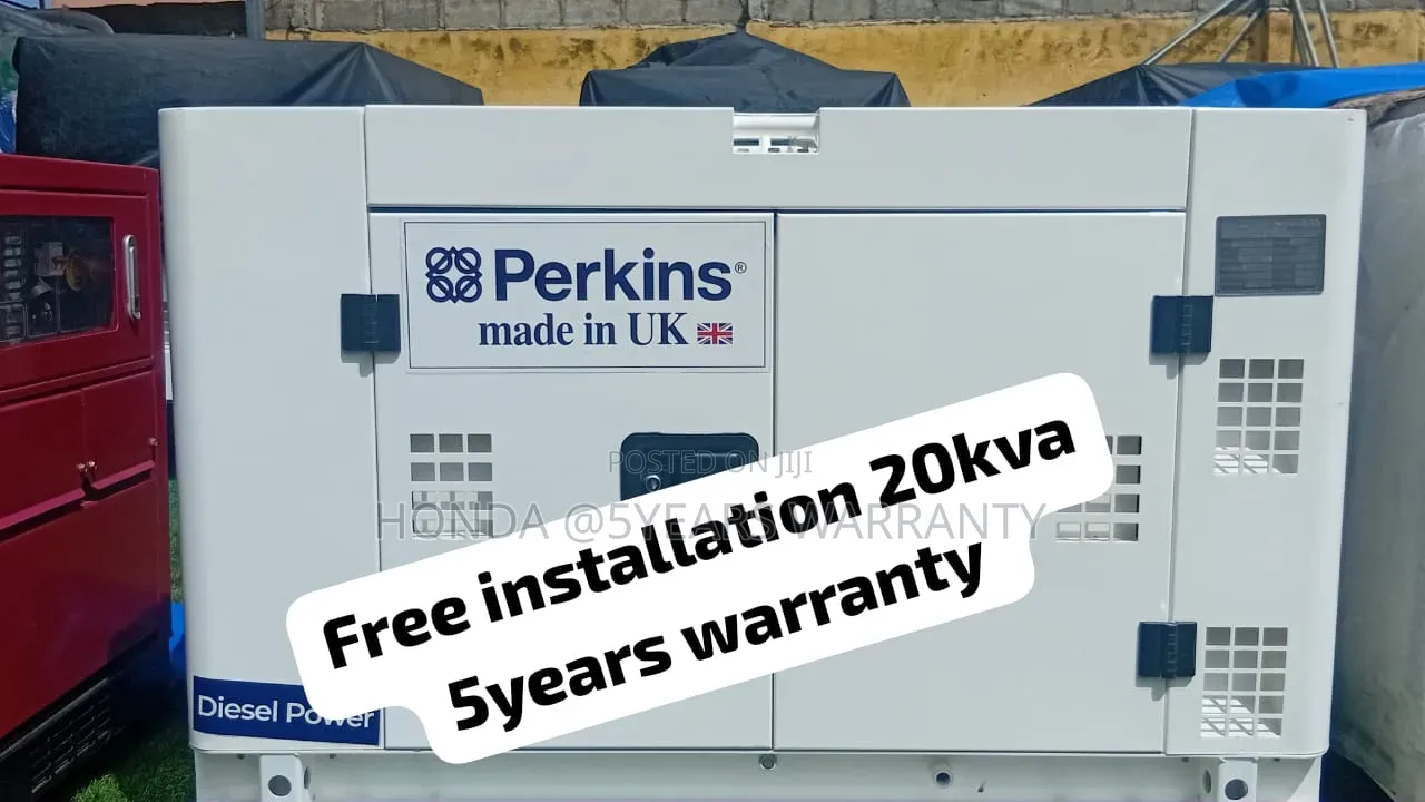 Perkins Silent Generator – Stable Power for Home Business 20kva