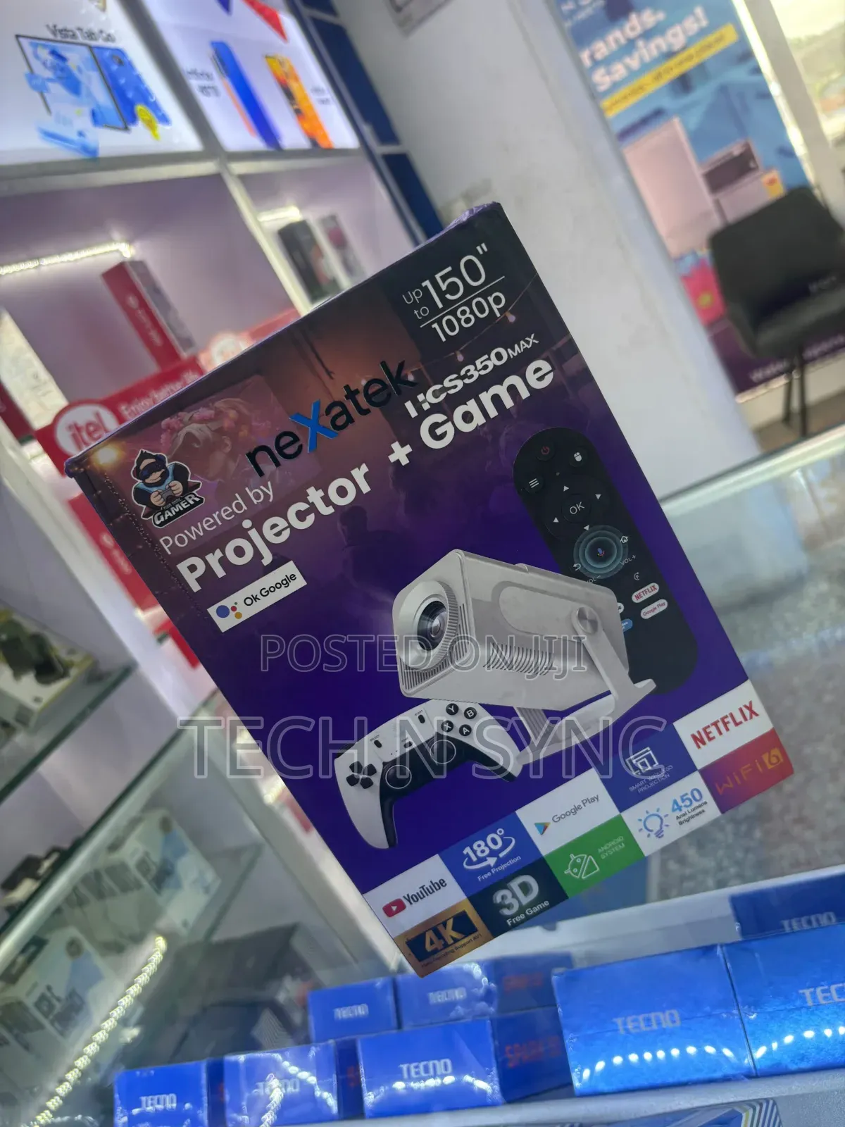 Hcs 350 Max Projector +Game