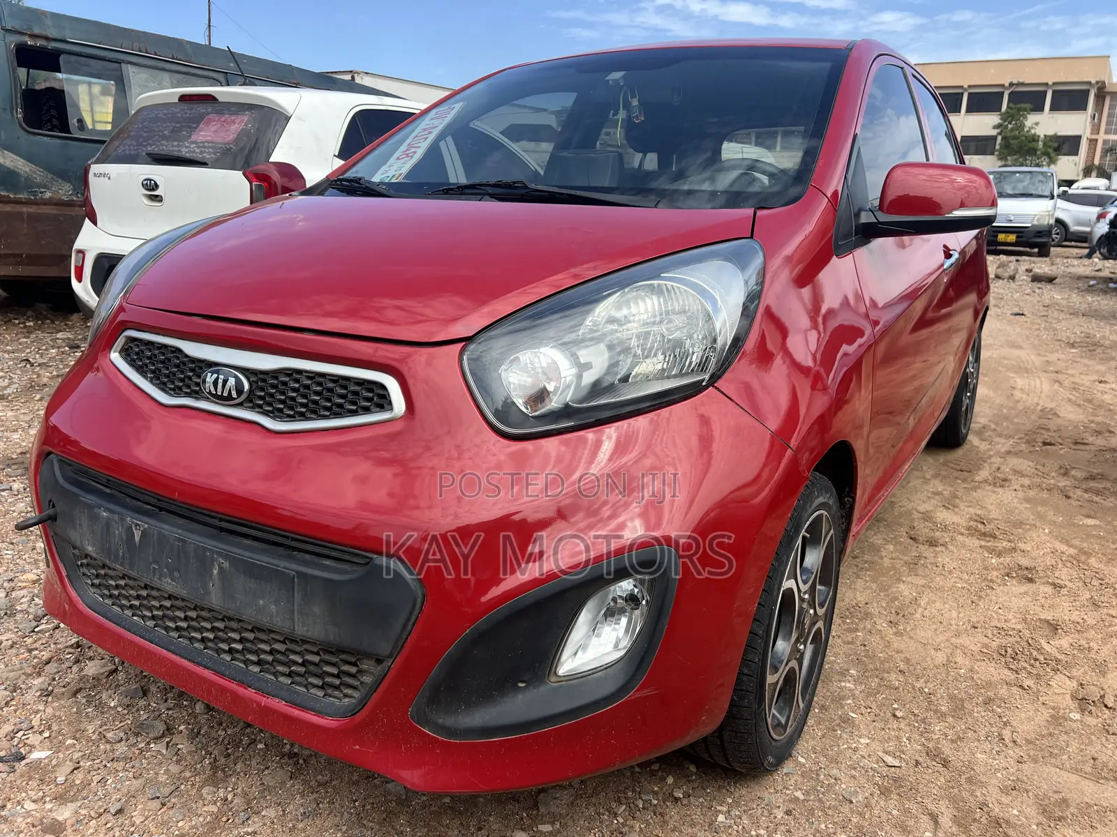 Kia Morning 2013 Red