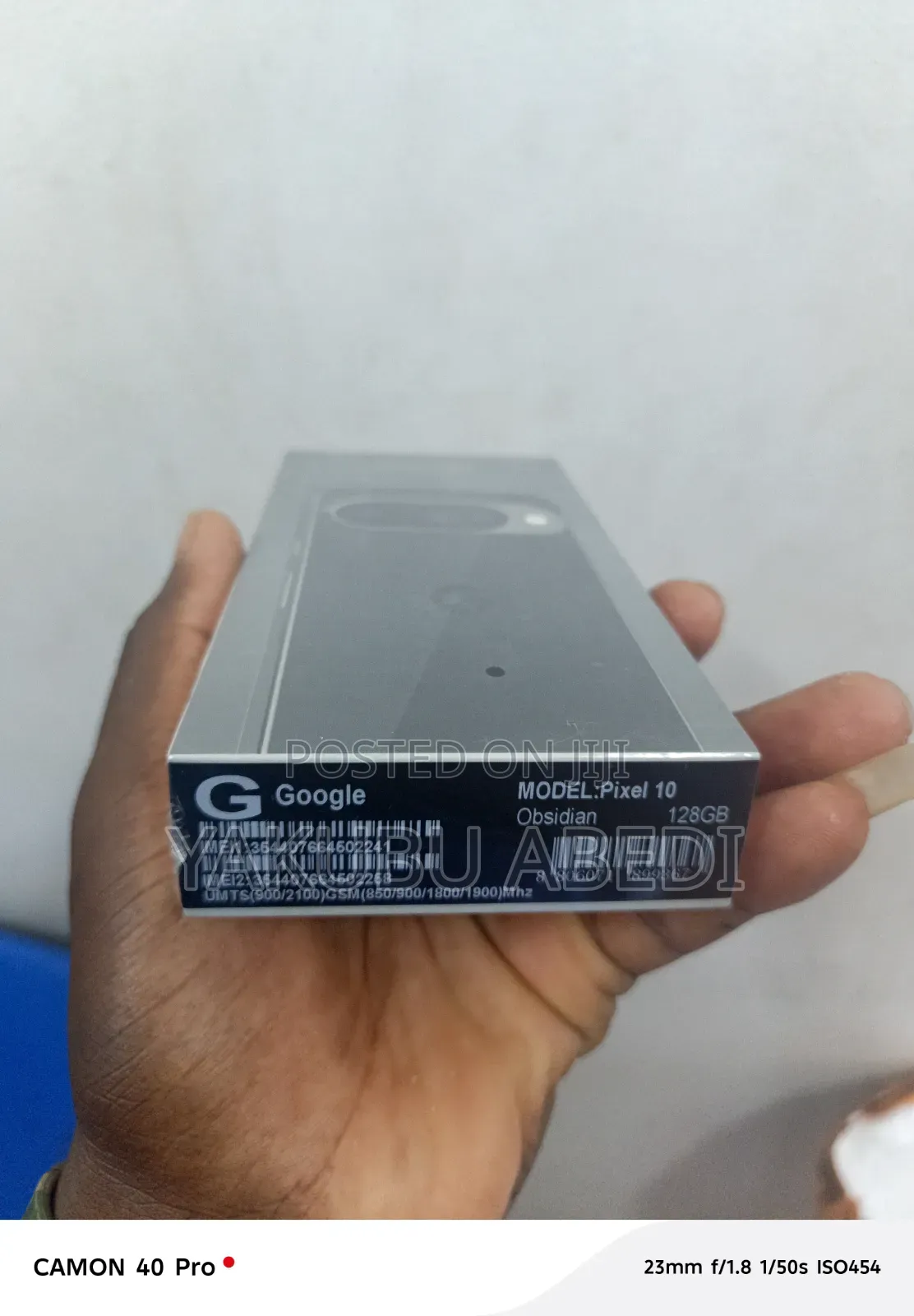 New Google Pixel 10 128 GB Gray