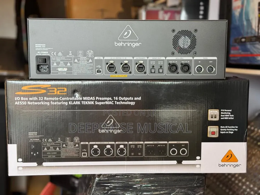 Behringer S32 32-input/16 Output Digital Stage Box