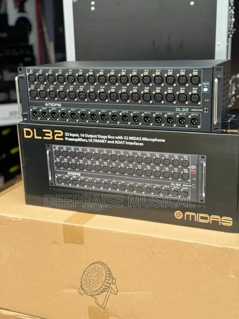 Midas Dl32 32-input/ 16 Output Digital Stage Box