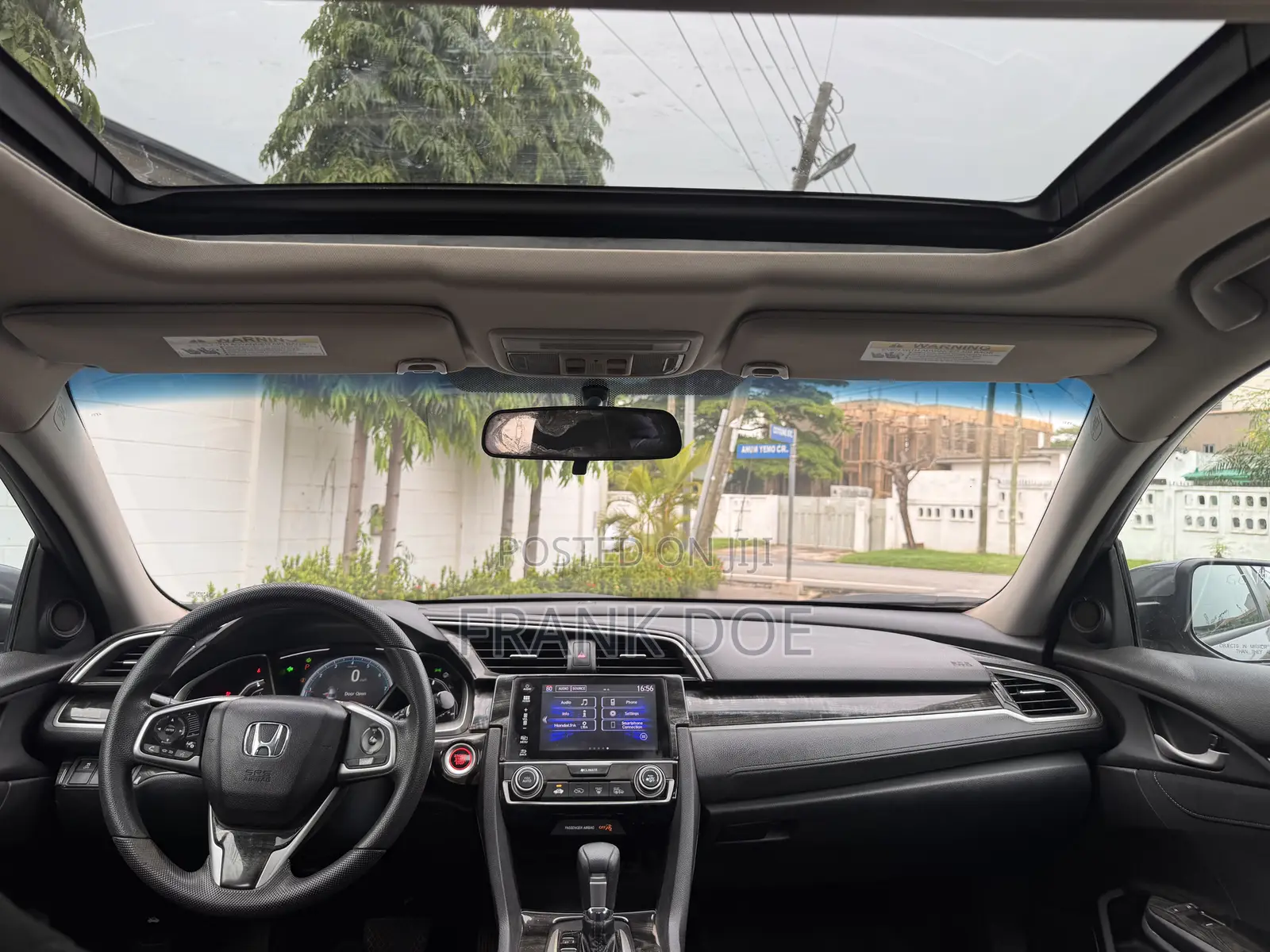 Honda Civic EX 4dr Sedan (2.0L 4cyl) 2017 Gray