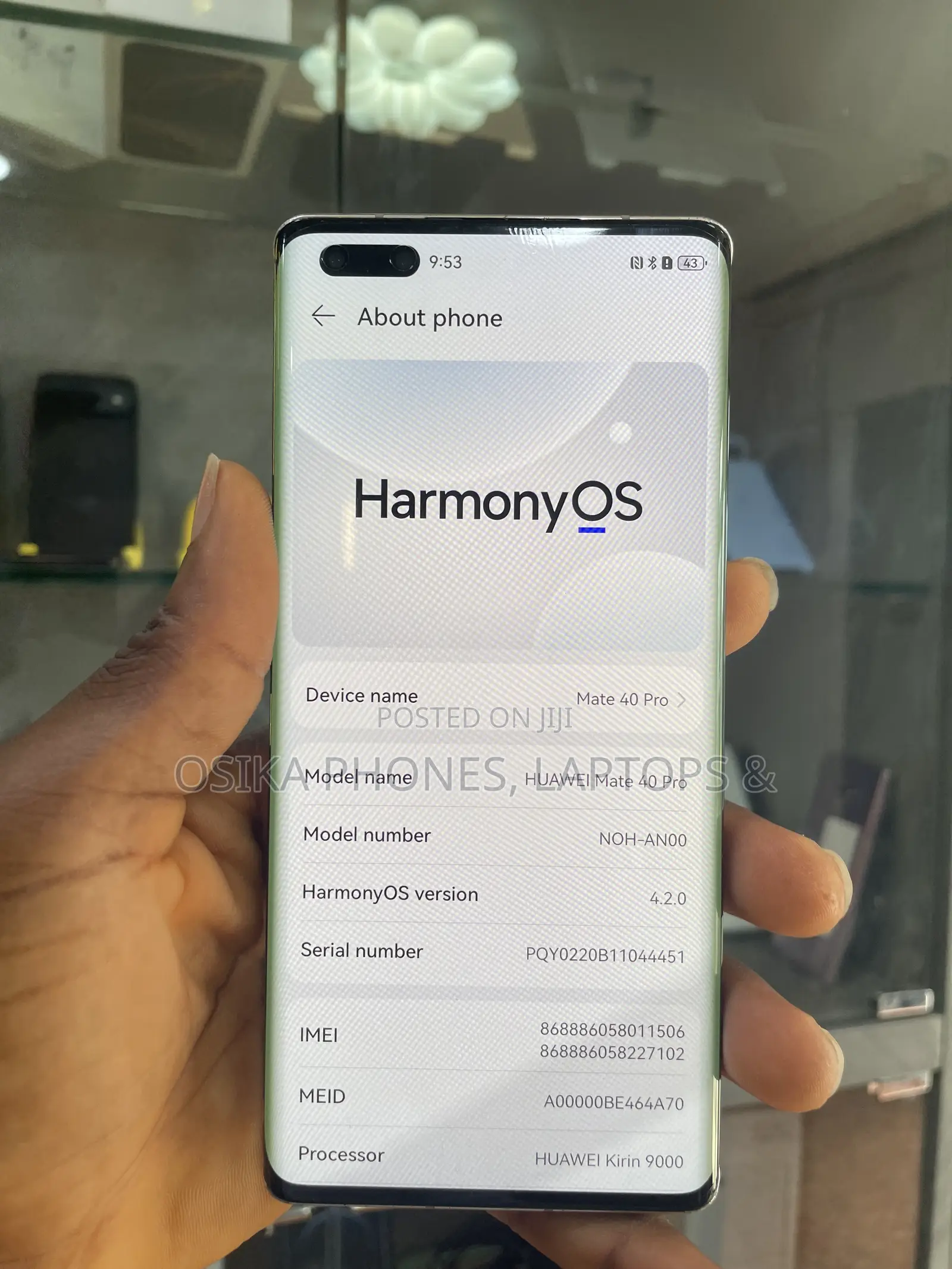 Huawei Mate 40 Pro 5G 256 GB Green