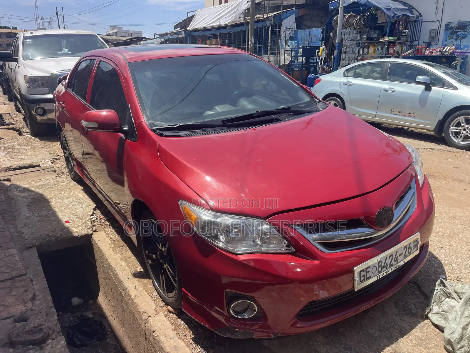 Toyota Corolla S 4dr Sedan (1.8L 4cyl 4A) 2013 Red