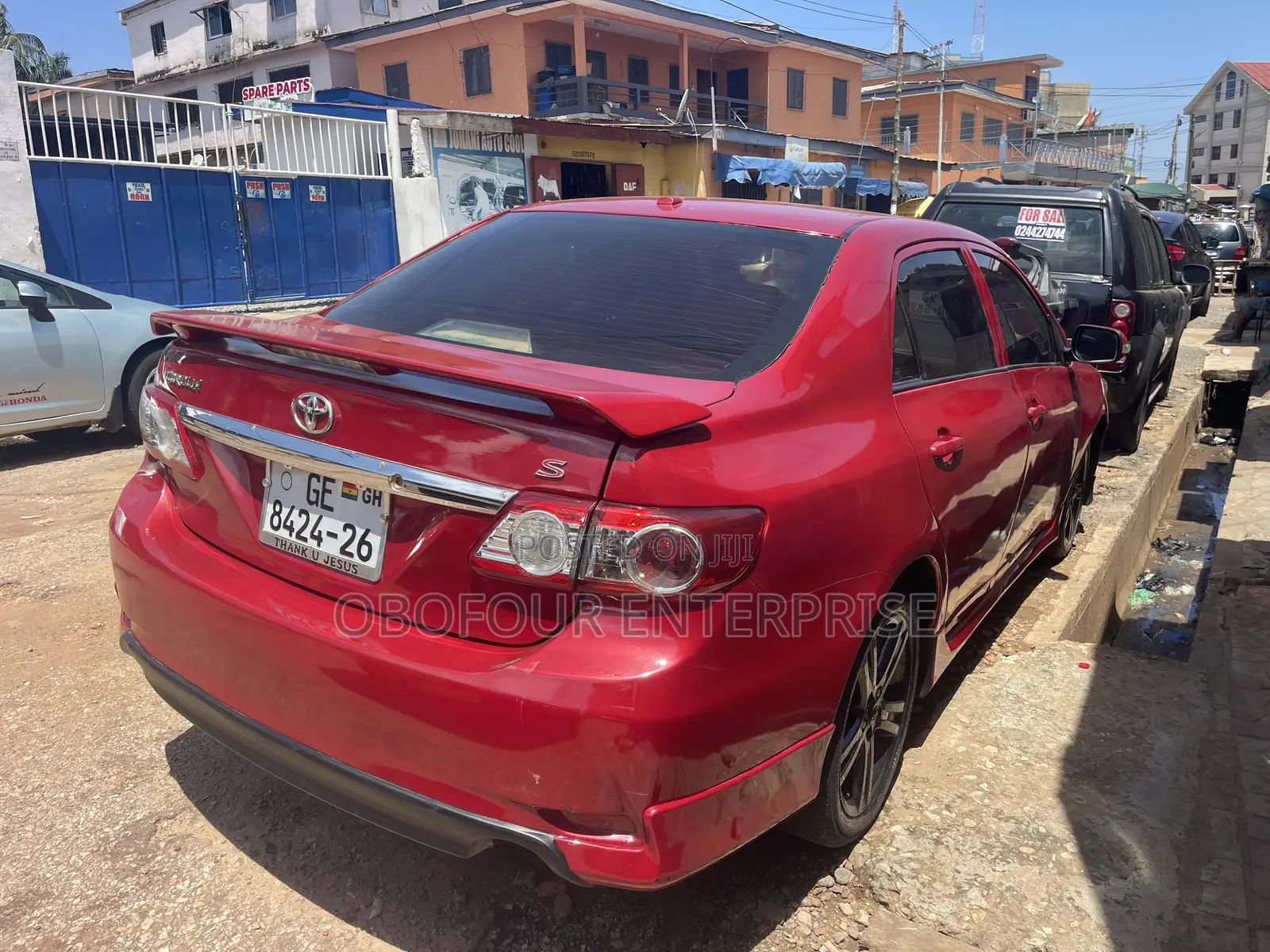 Toyota Corolla S 4dr Sedan (1.8L 4cyl 4A) 2013 Red