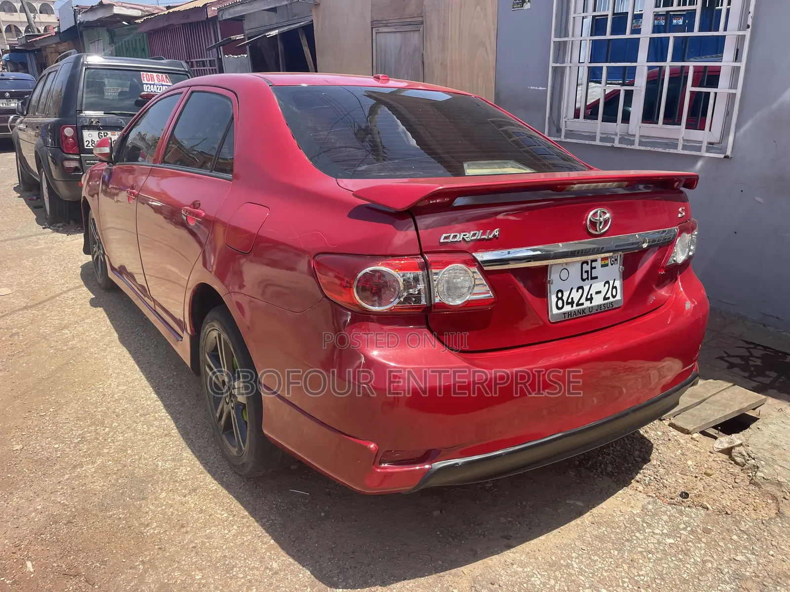 Toyota Corolla S 4dr Sedan (1.8L 4cyl 4A) 2013 Red