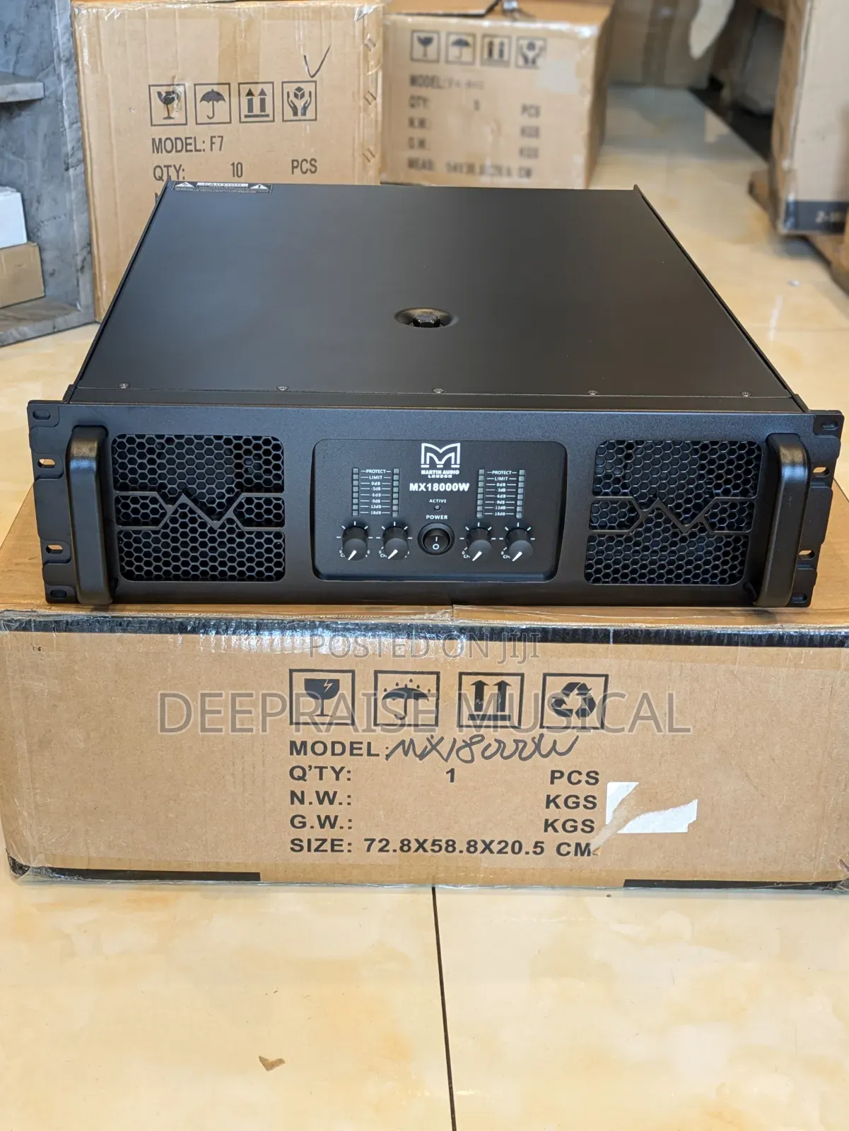 Martin Audio Mx18000w 4channel Amplifier