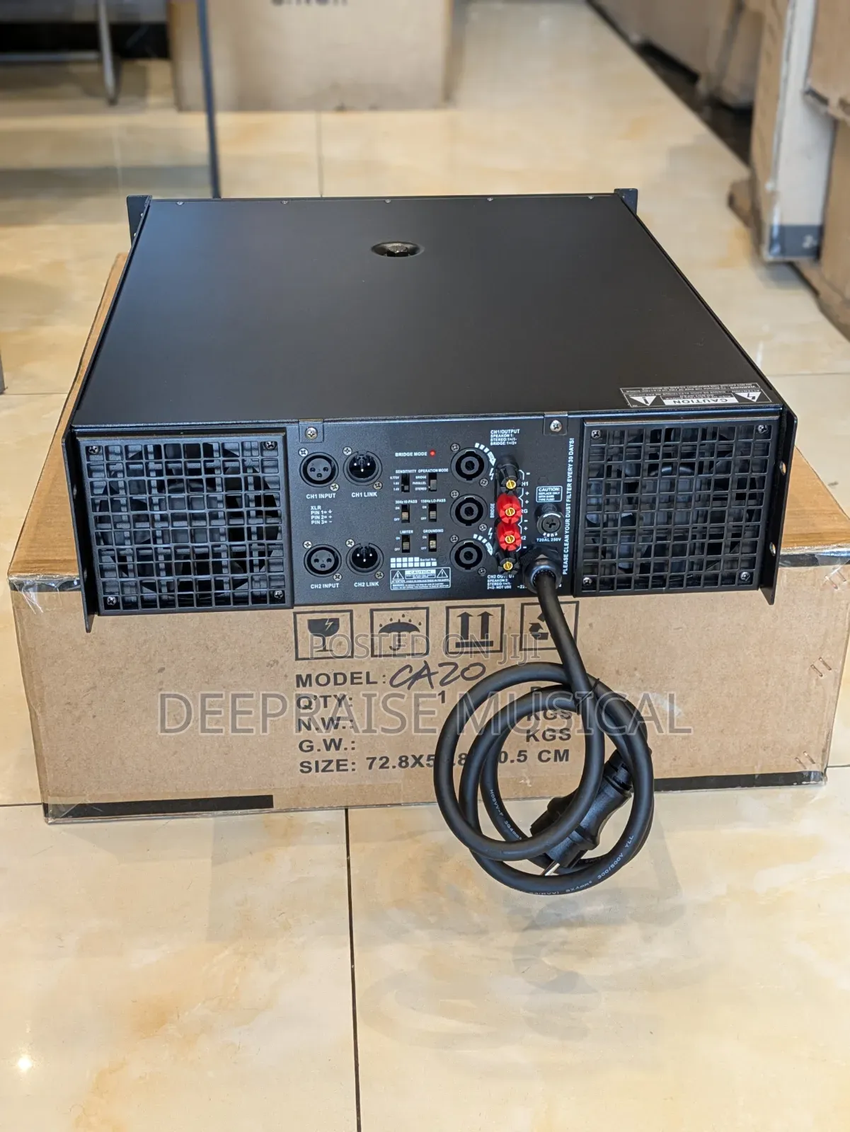 Martin Audio Mx18000w 4channel Amplifier