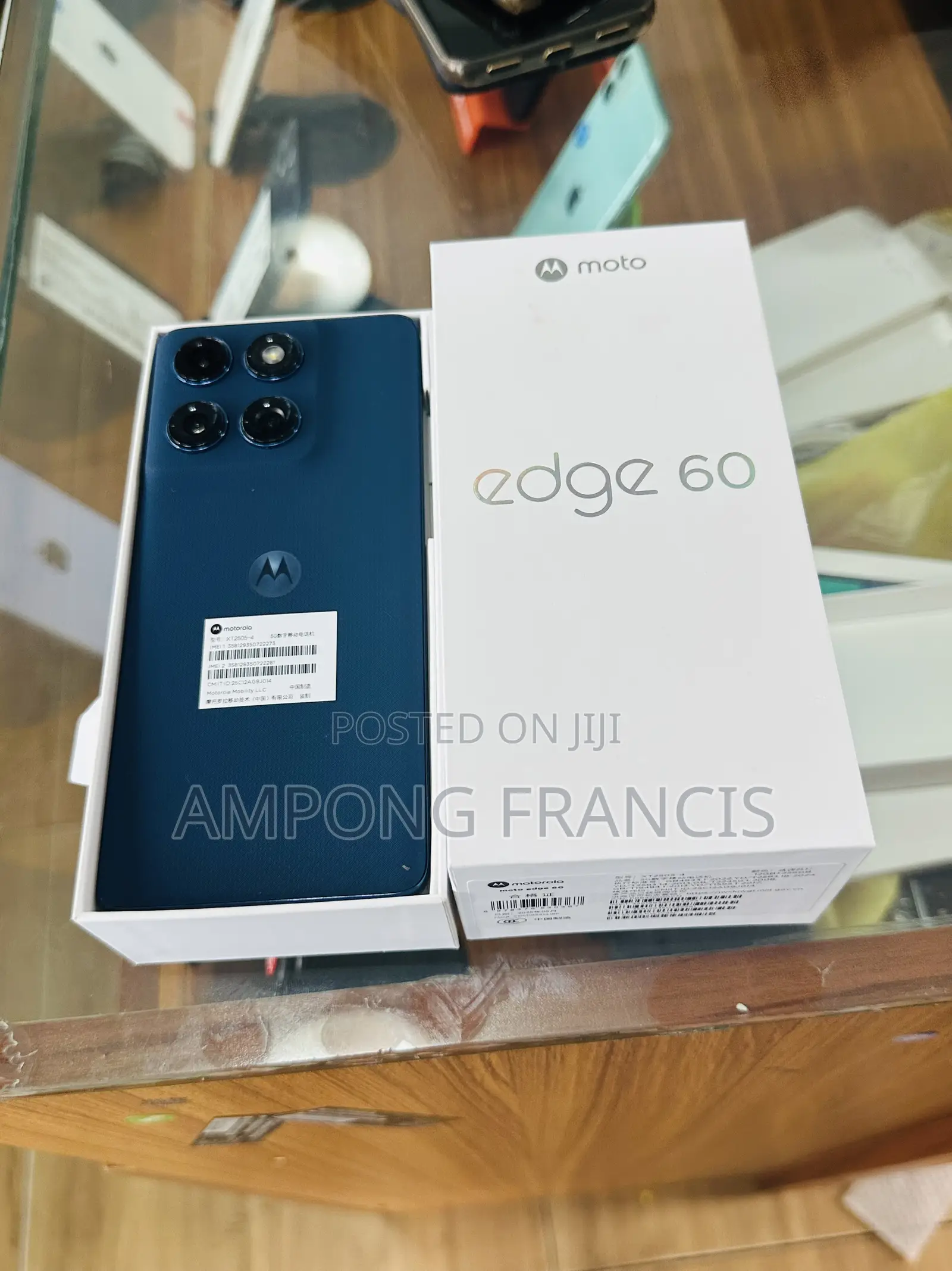 New Motorola Edge 60 256 GB Blue