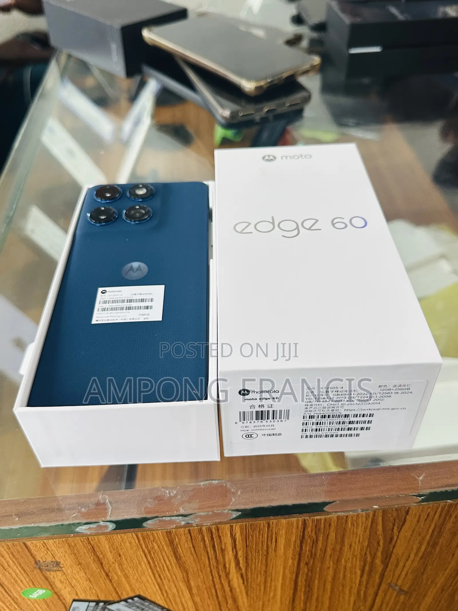 New Motorola Edge 60 256 GB Blue