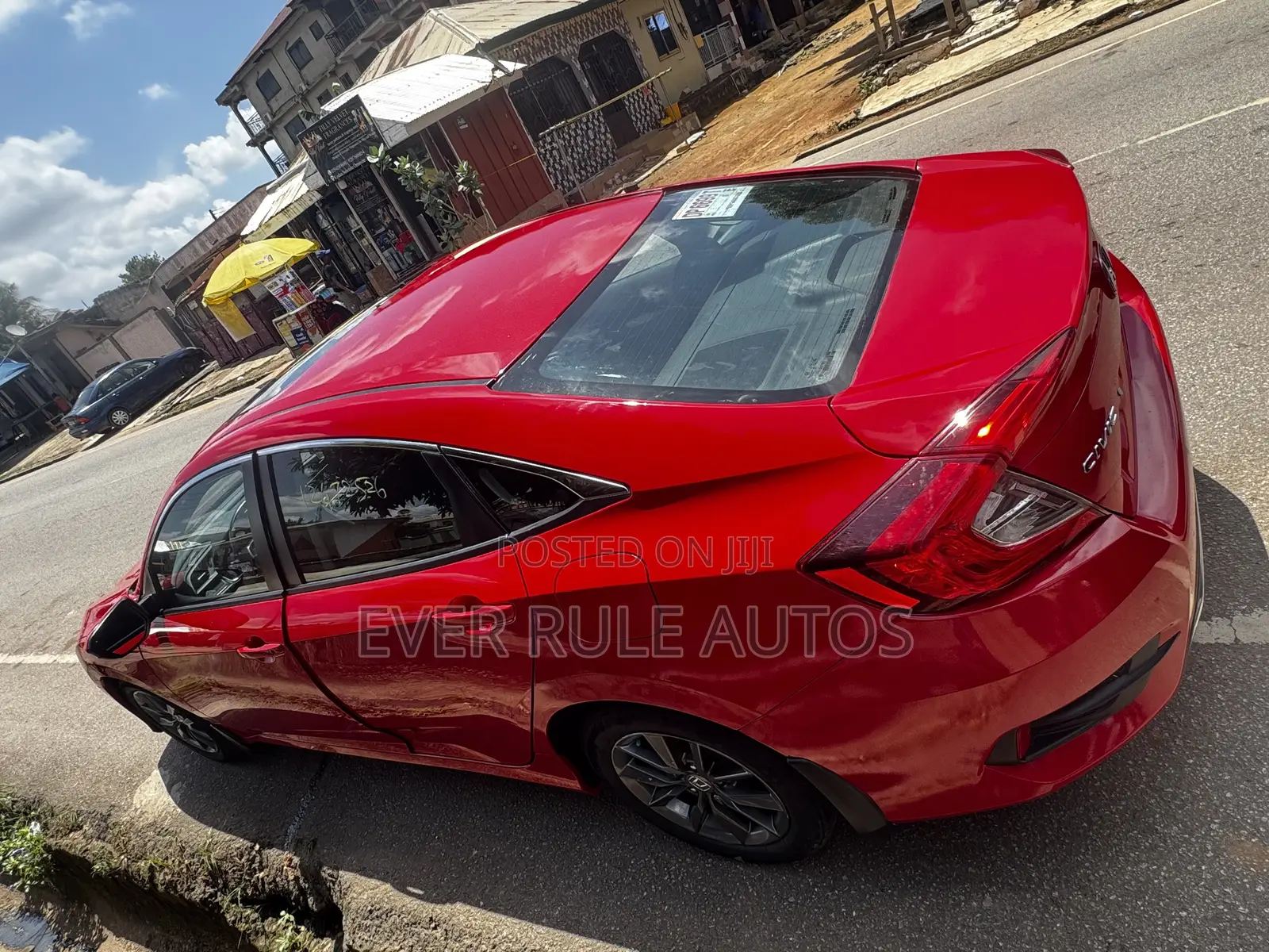 Honda Civic EX 2021 Red