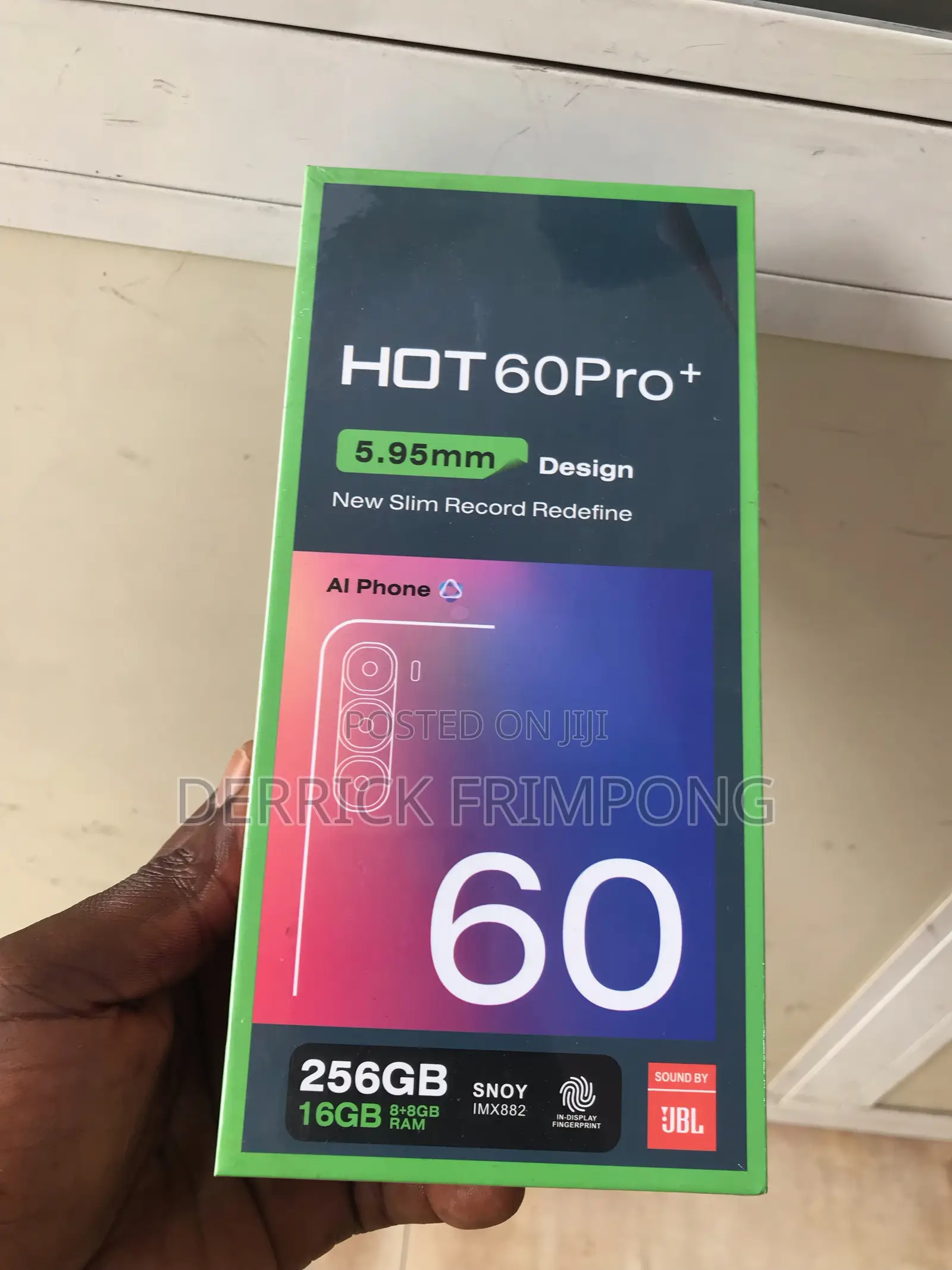New Infinix Hot 60 Pro+ 256 GB Blue