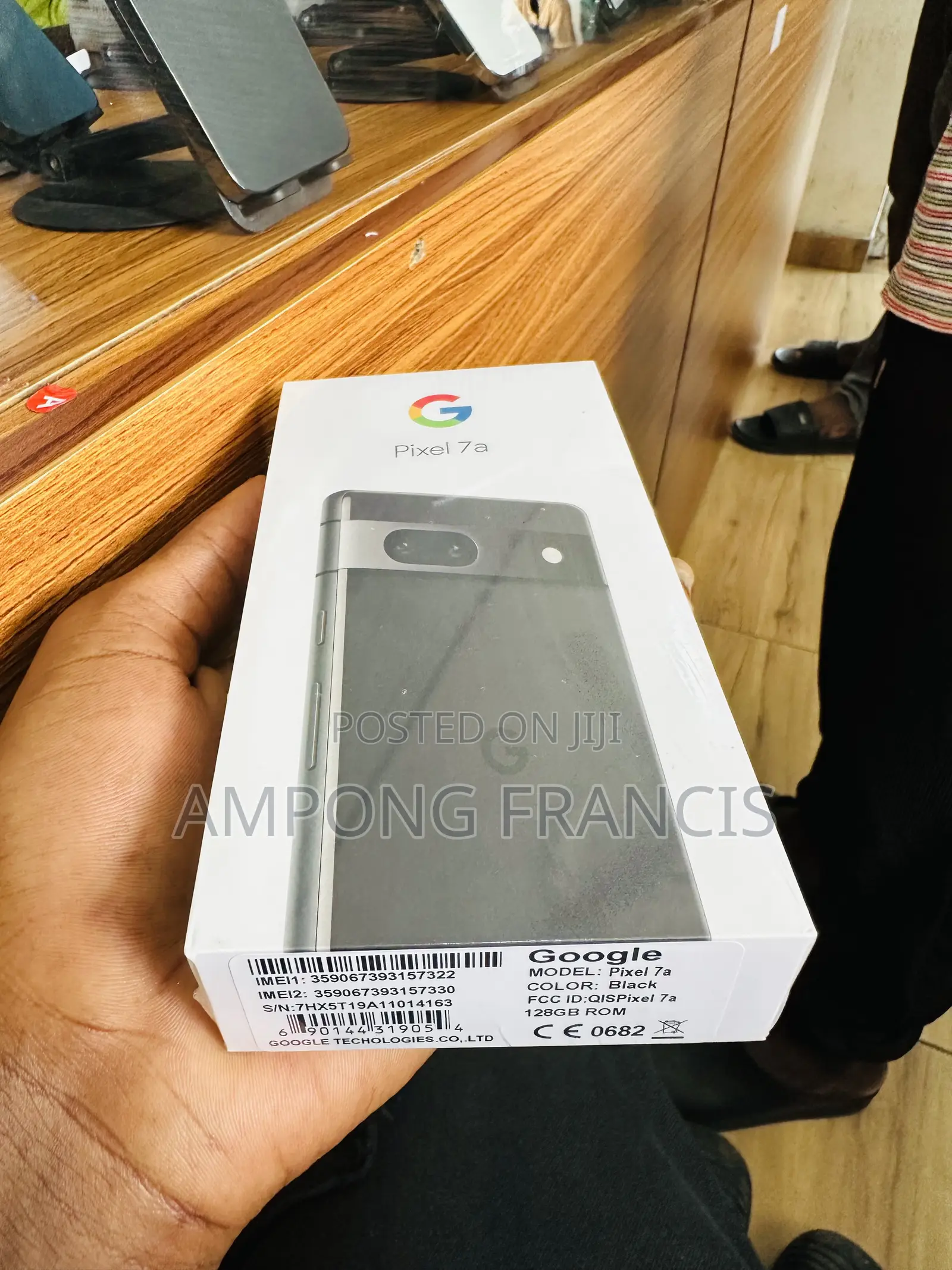 New Google Pixel 7a 128 GB Black