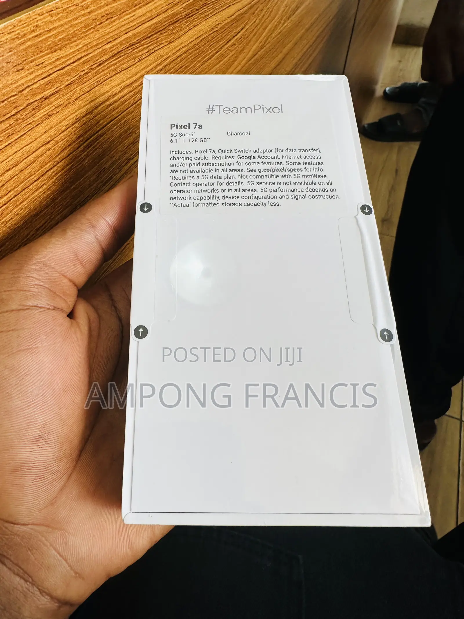 New Google Pixel 7a 128 GB Black