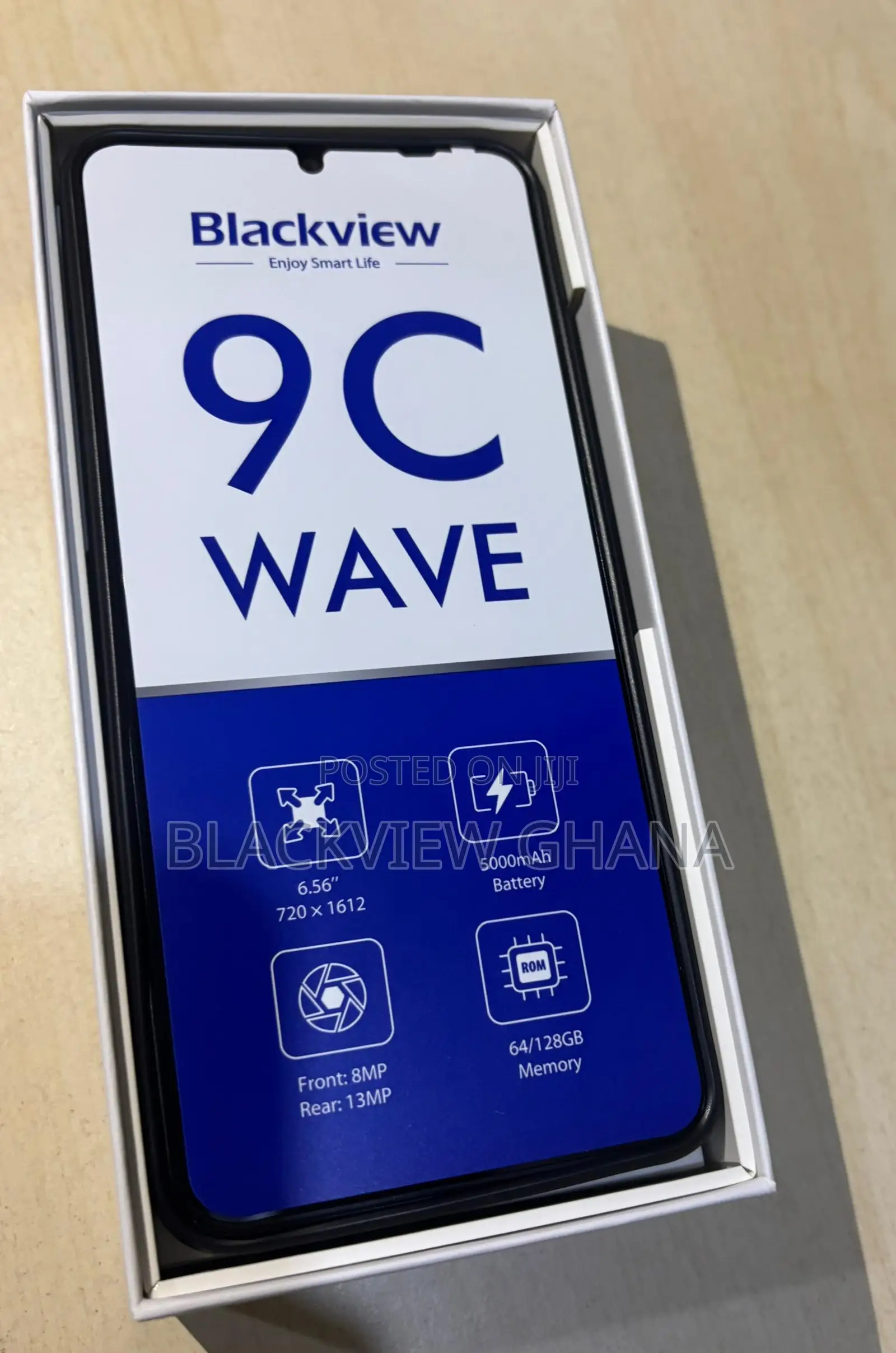 New Blackview Wave 9C 128 GB Black