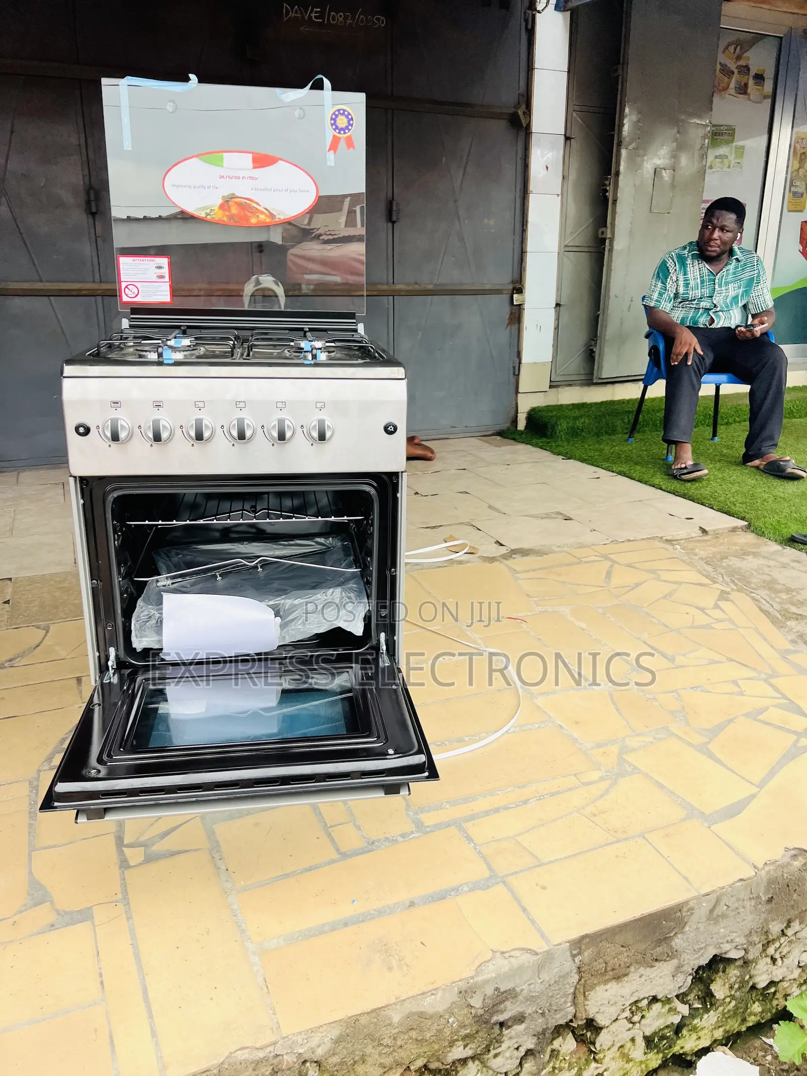 Less Expensive New Line Gas Cooker Oven Rotisserie 60/60 4b