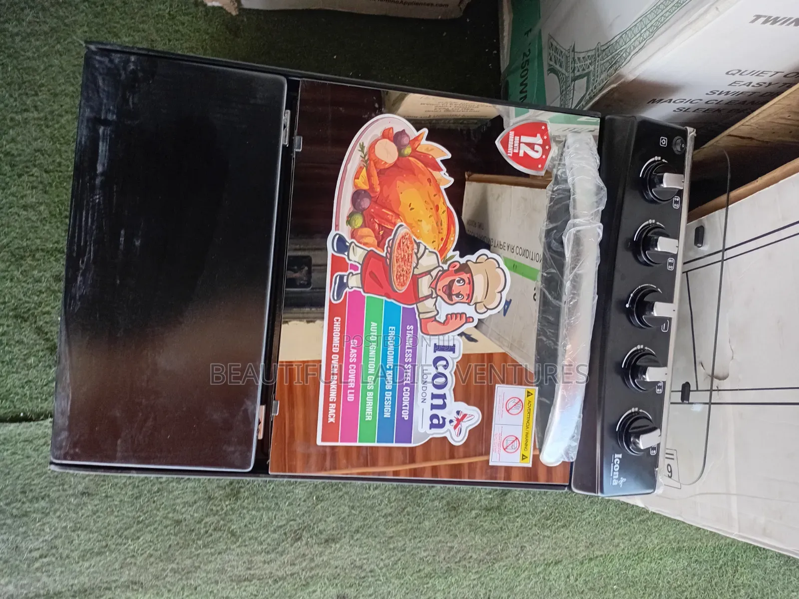 Icona Kitchen Gas Burner – Quick and Even Heat Distribution