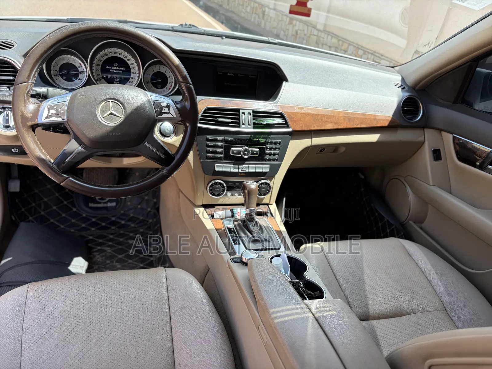 Mercedes-Benz C250 2013 White