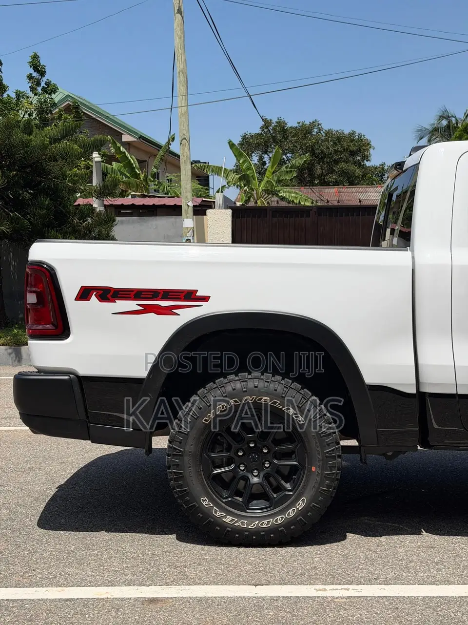 RAM 1500 Rebel Crew Cab 4WD 5.6 ft SB 2025 White
