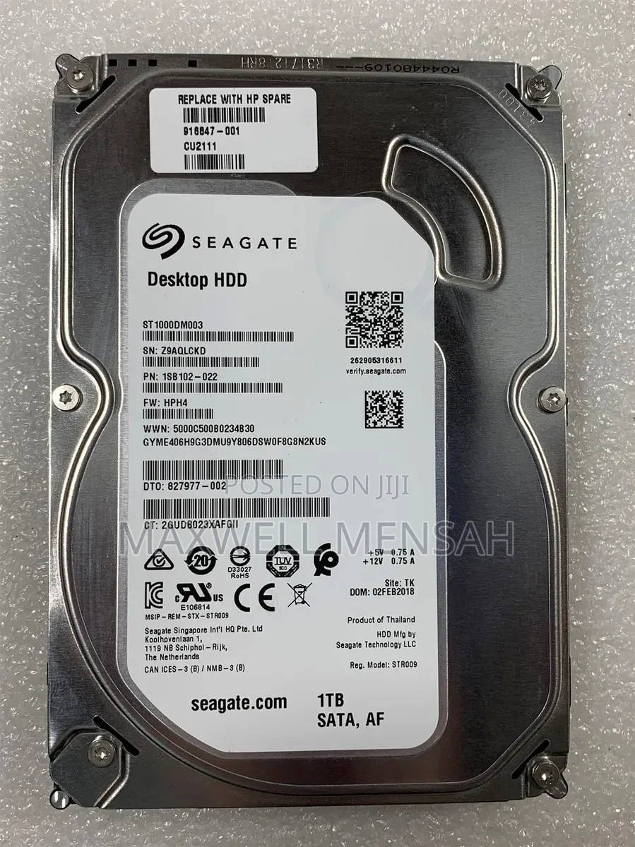1tb Seagate Desktop Hard