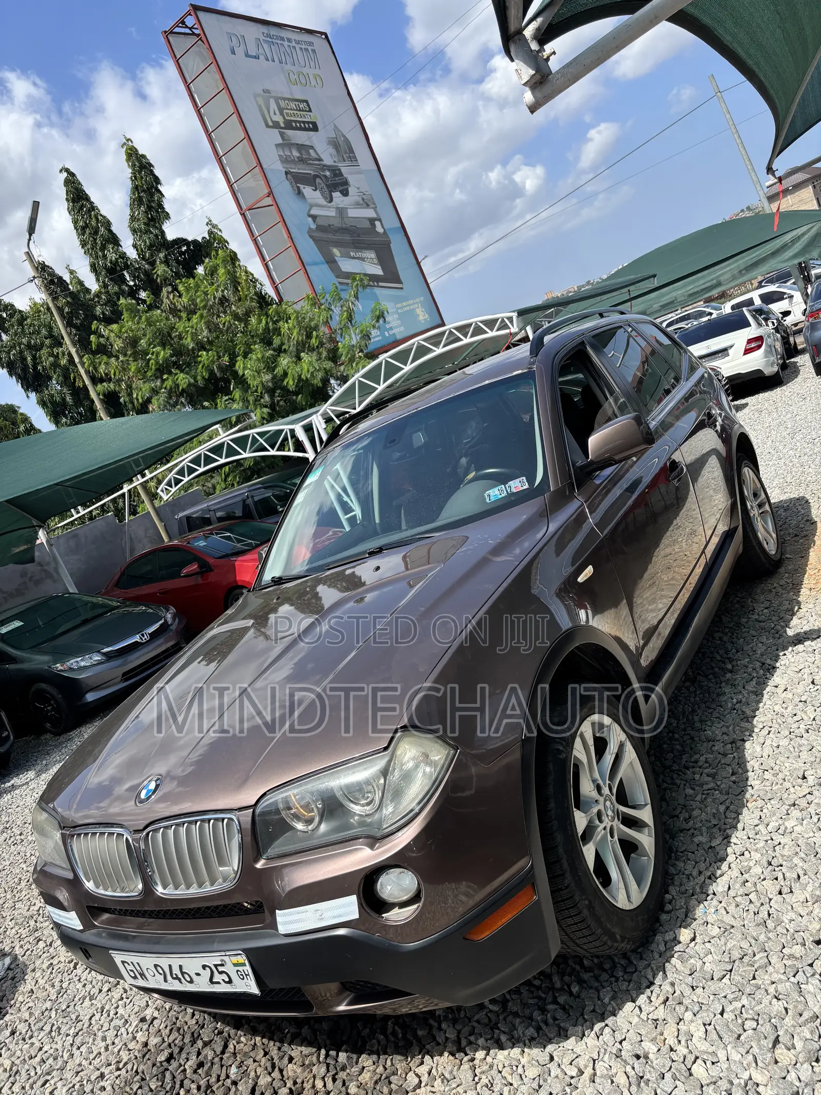 BMW X3 3.0D Activity Automatic 2007 Brown