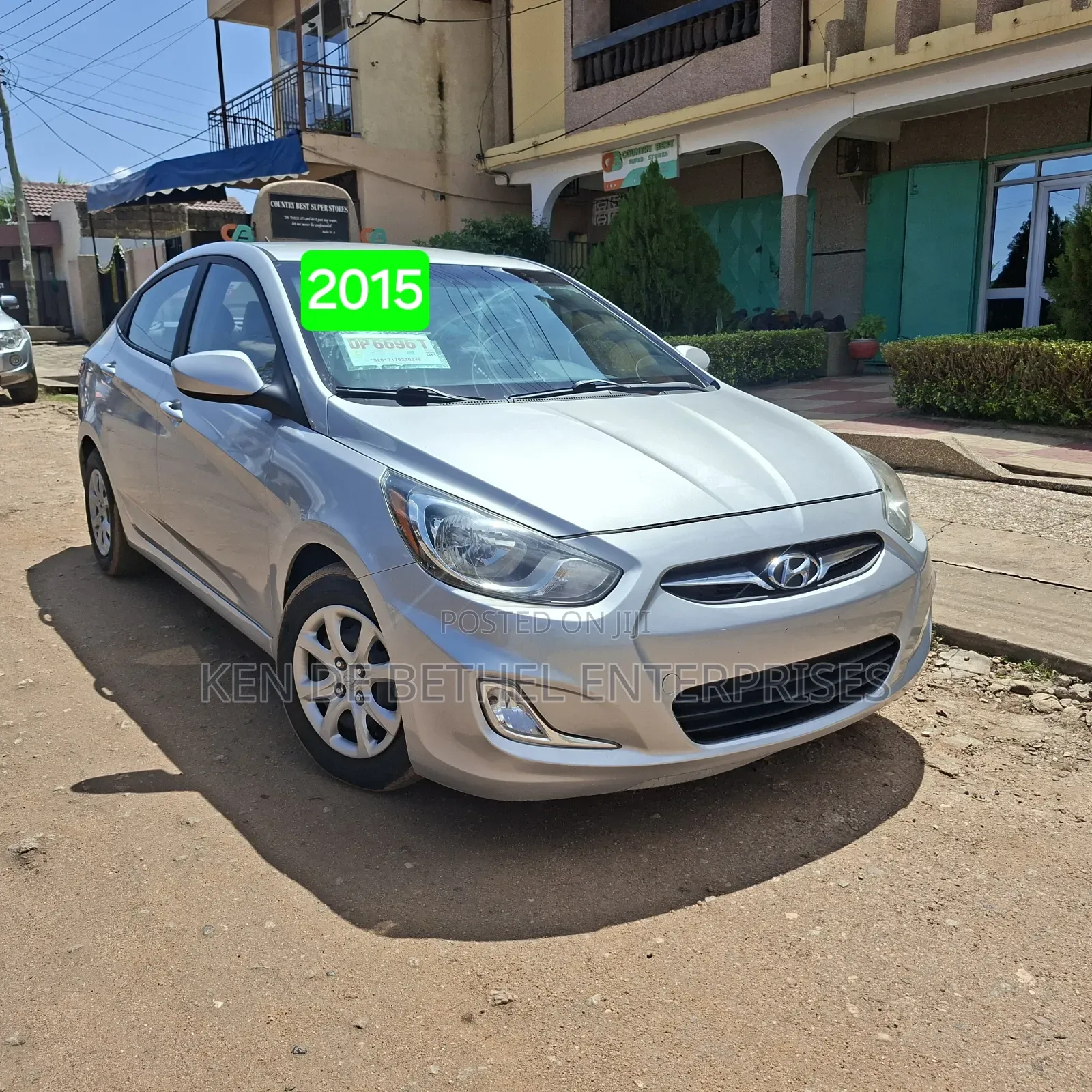 Hyundai Accent GLS 4dr Sedan (1.6L 4cyl 6M) 2015 Silver
