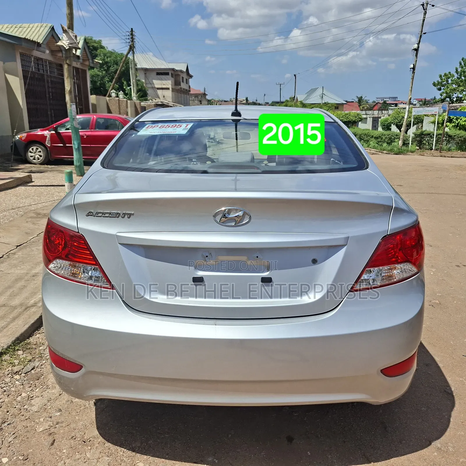 Hyundai Accent GLS 4dr Sedan (1.6L 4cyl 6M) 2015 Silver