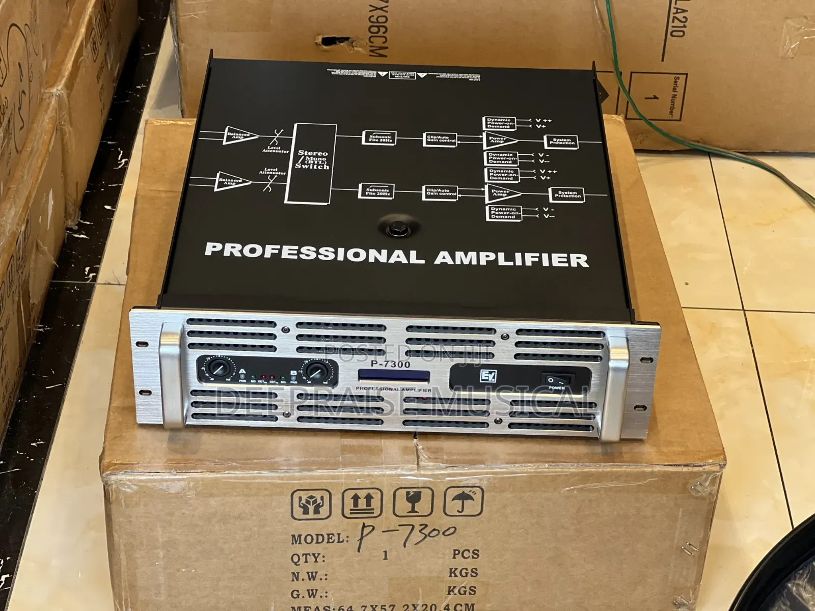 Ev P7300 Power Amplifier (Electro Voice)