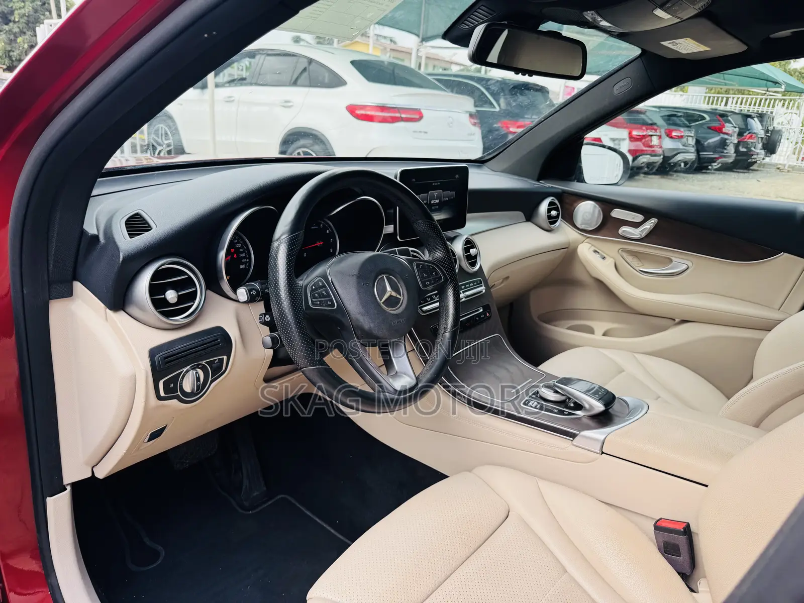 Mercedes-Benz GLC-Class 2018 Red