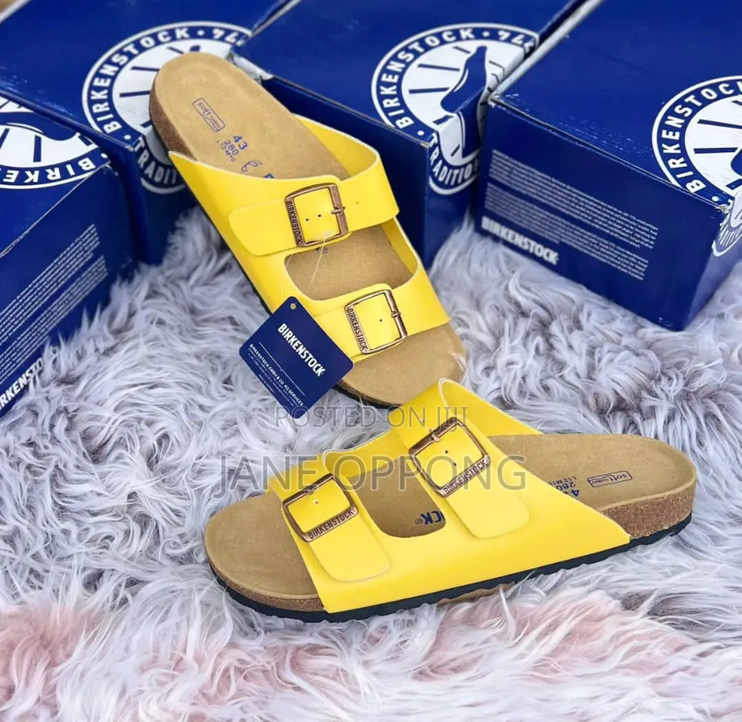 Birkenstock Arizona Sandals Yellow