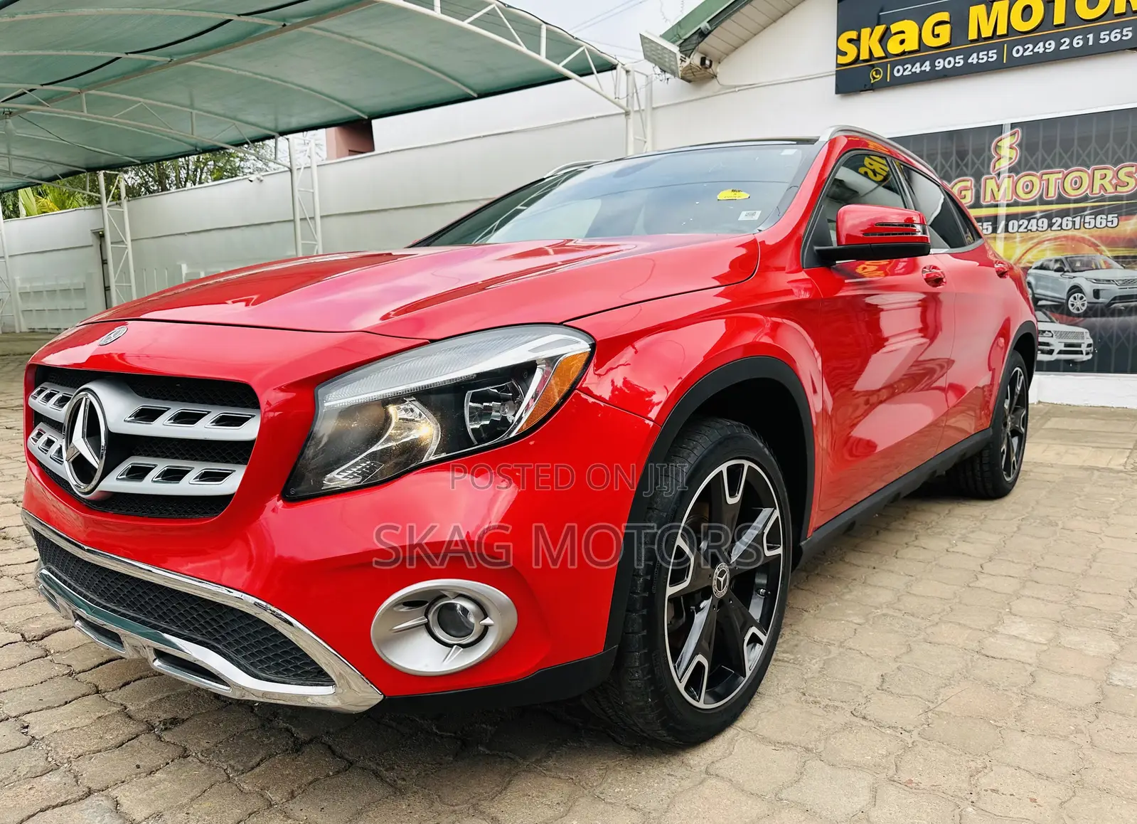 Mercedes-Benz GLA 250 2018 Red