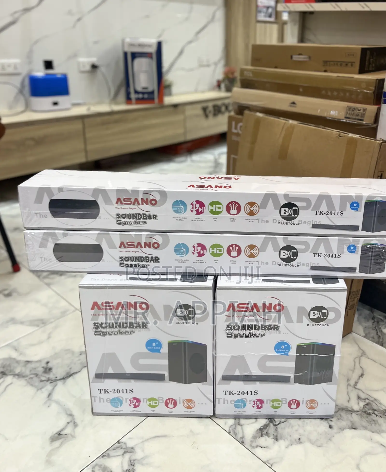 Choose Premium Asano Tk-2041 Wireless Sound Bar 