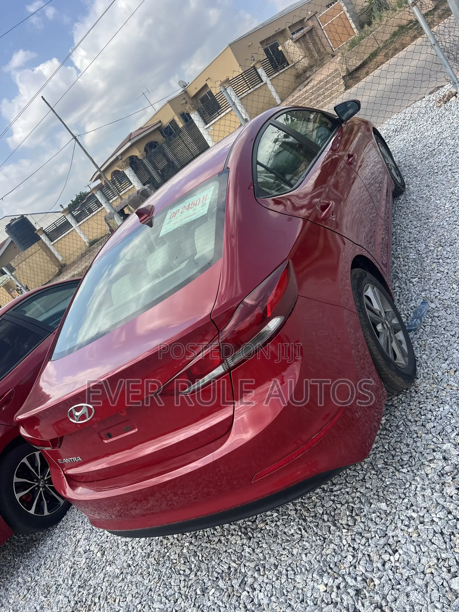 Hyundai Elantra Limited 2018 Red