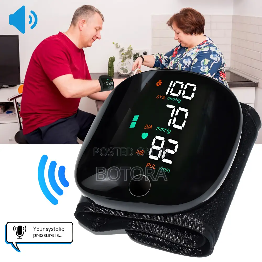 Rechargeable Wrist Blood Pressure Monitor - Bp Monitor Machine