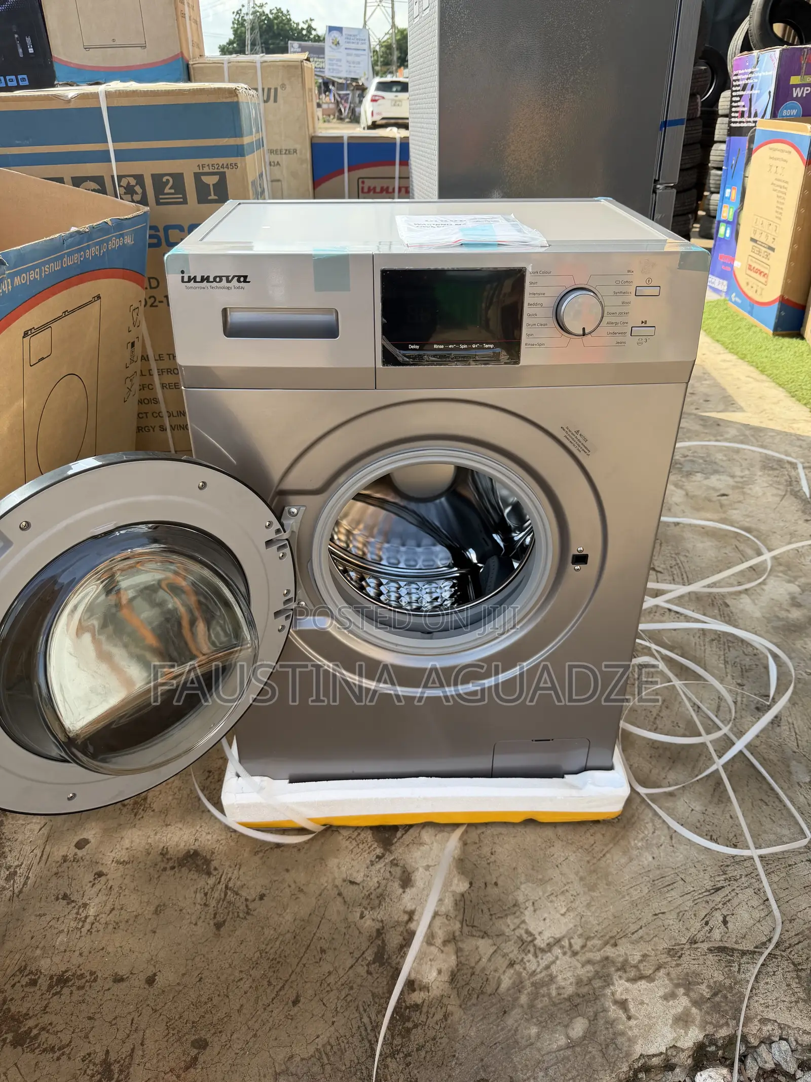 Innova 7kg Front Load Fully Automatic Washing Machine