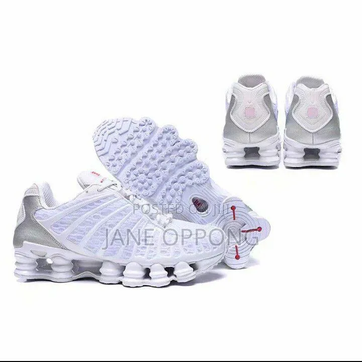 Nike Shox Tl White Metallic Silver Max